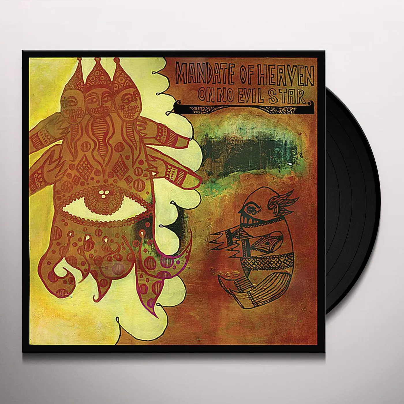 Mandate Of Heaven On No Evil Star Vinyl Record