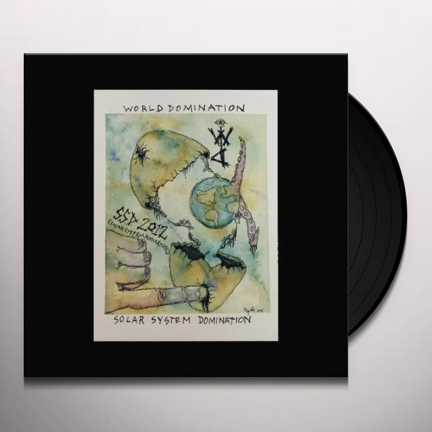 The World Domination SOLAR SYSTEM DOMINATION 2012 Vinyl Record