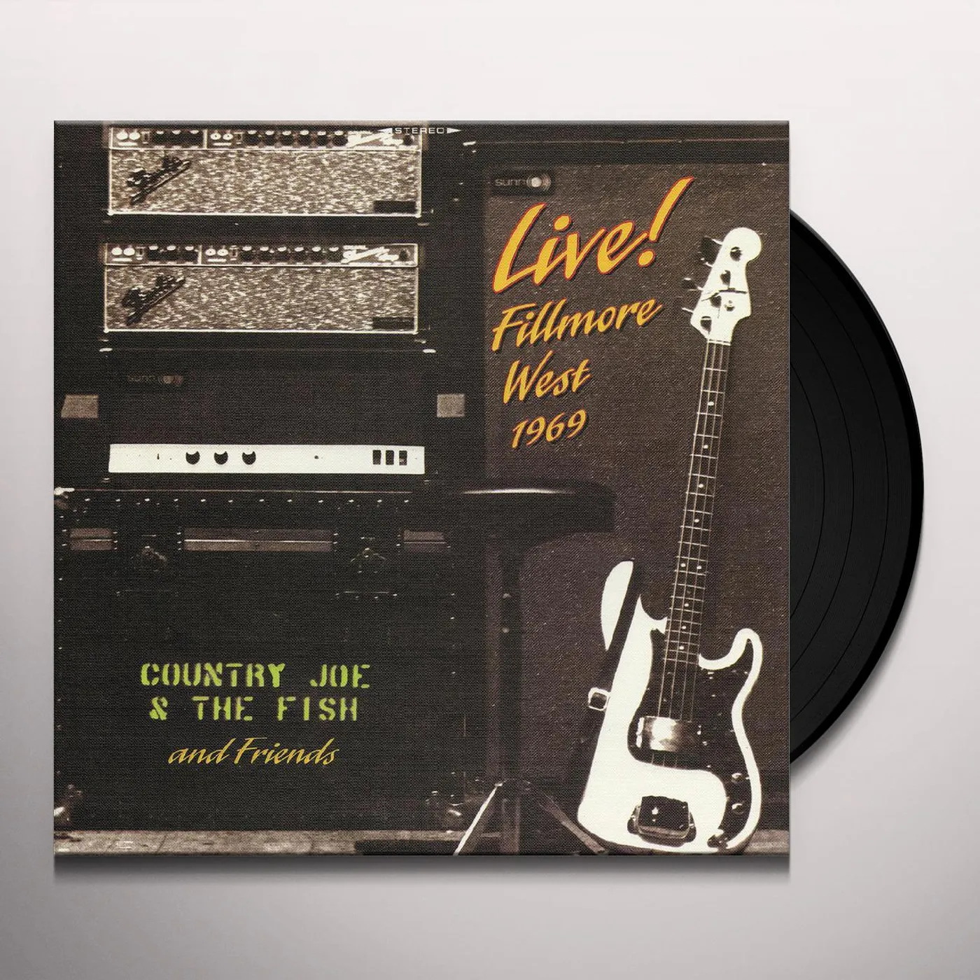 Country Joe & Fish And Friends Live! Fillmore West 1969 Vinyl Record