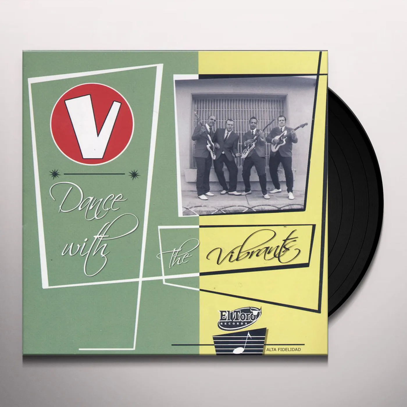 The Vibrants Dance With Vinyl Record