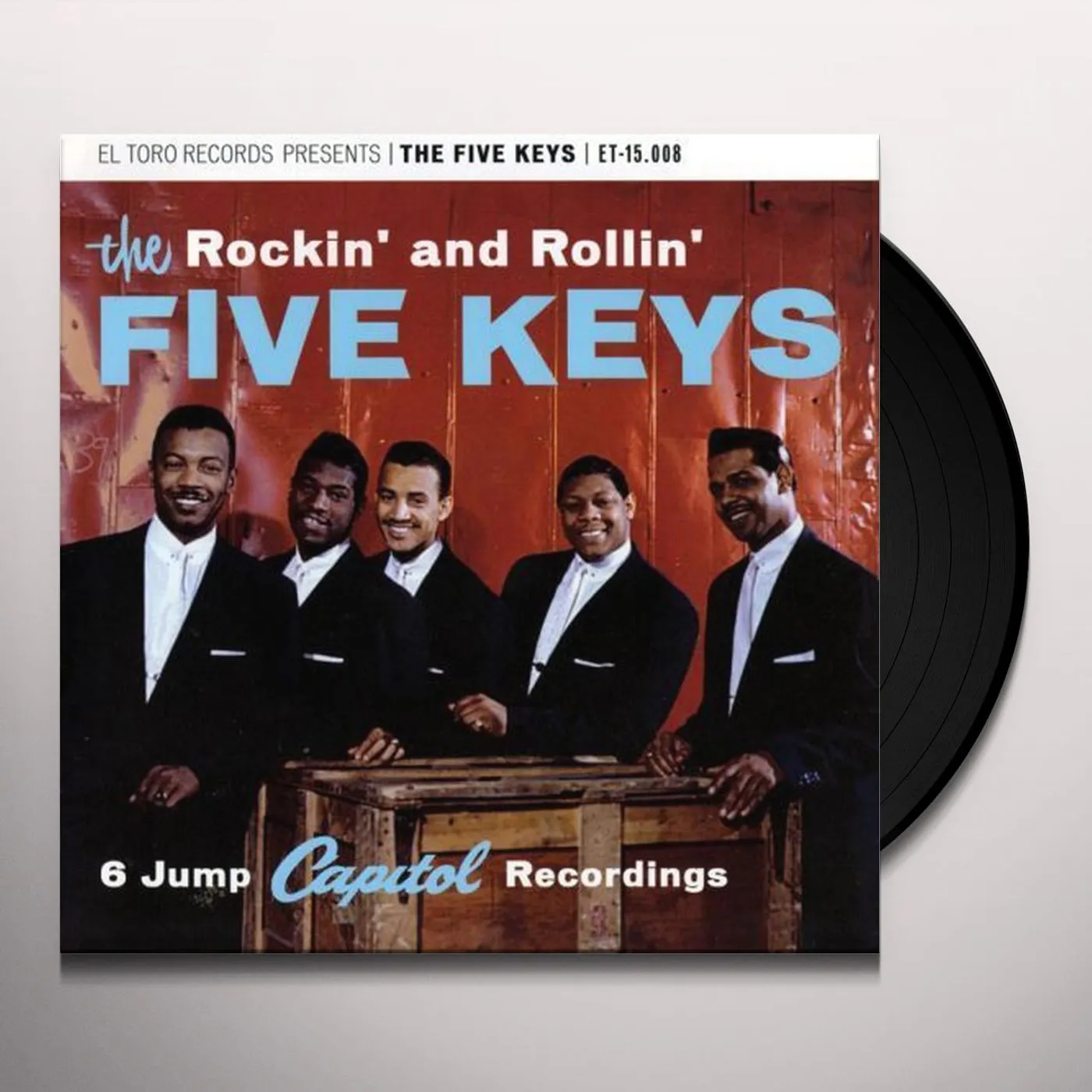 Five Keys ROCKIN' & ROLLIN'-6 JUMP CAPITOL RECORDINGS Vinyl Record