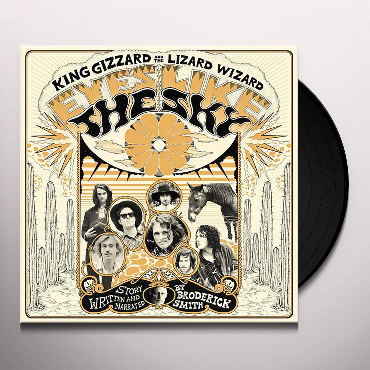 King Gizzard & The Lizard Wizard Eyes Like The Sky (LP)(Orange) Vinyl Record