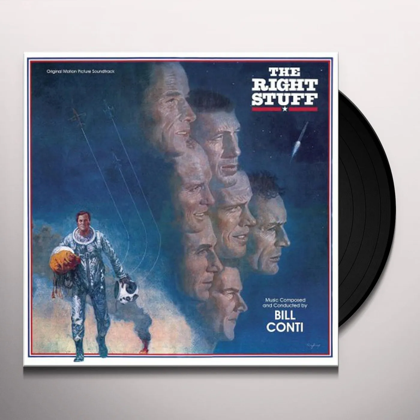 Bill Conti RIGHT STUFF / Original Soundtrack Vinyl Record