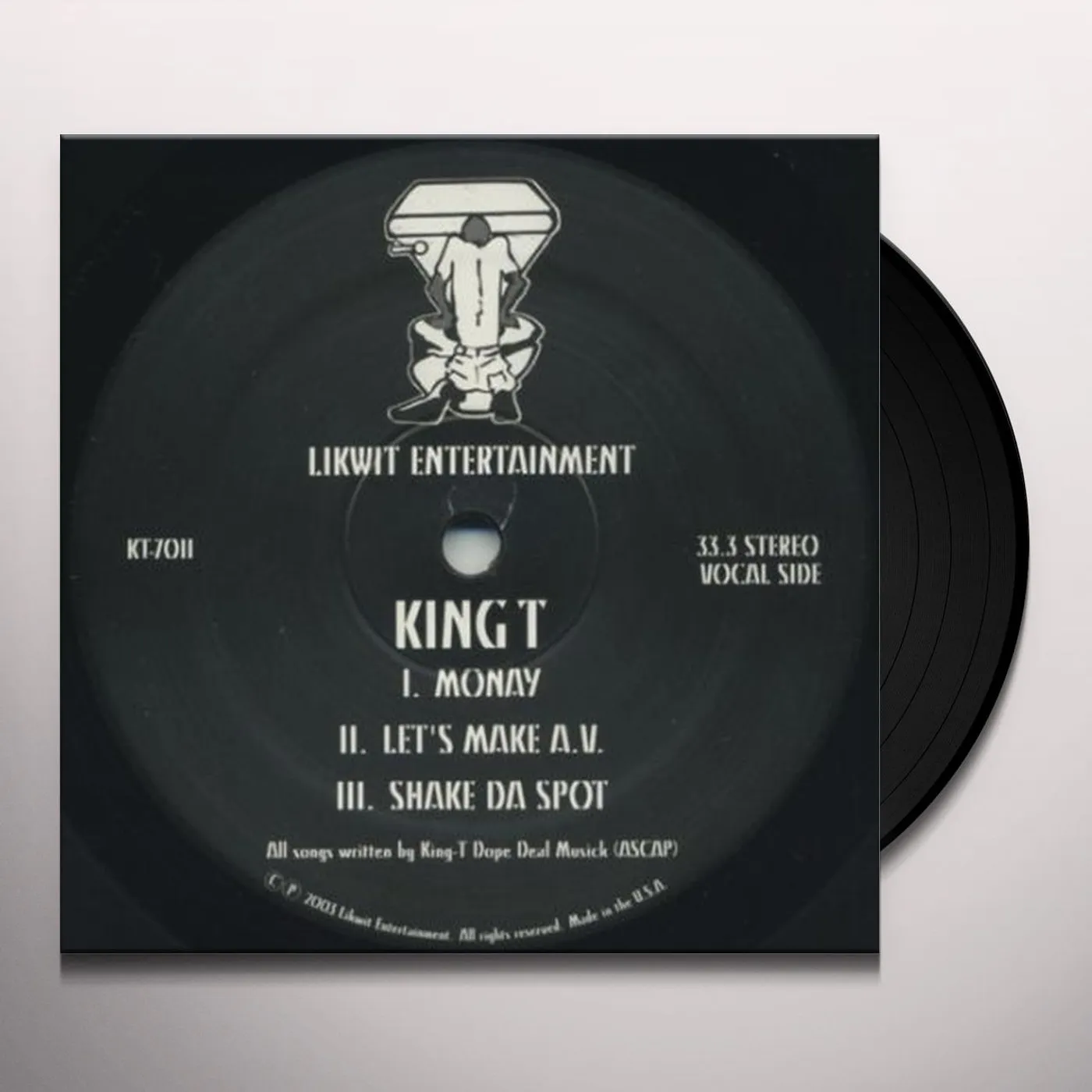 King T Monay Vinyl Record