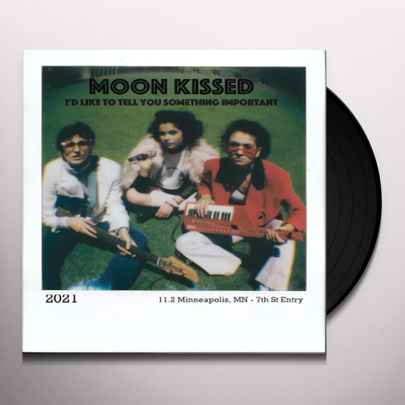 Moon Kissed I'D LIKE TO TELL YOU SOMETHING Vinyl Record