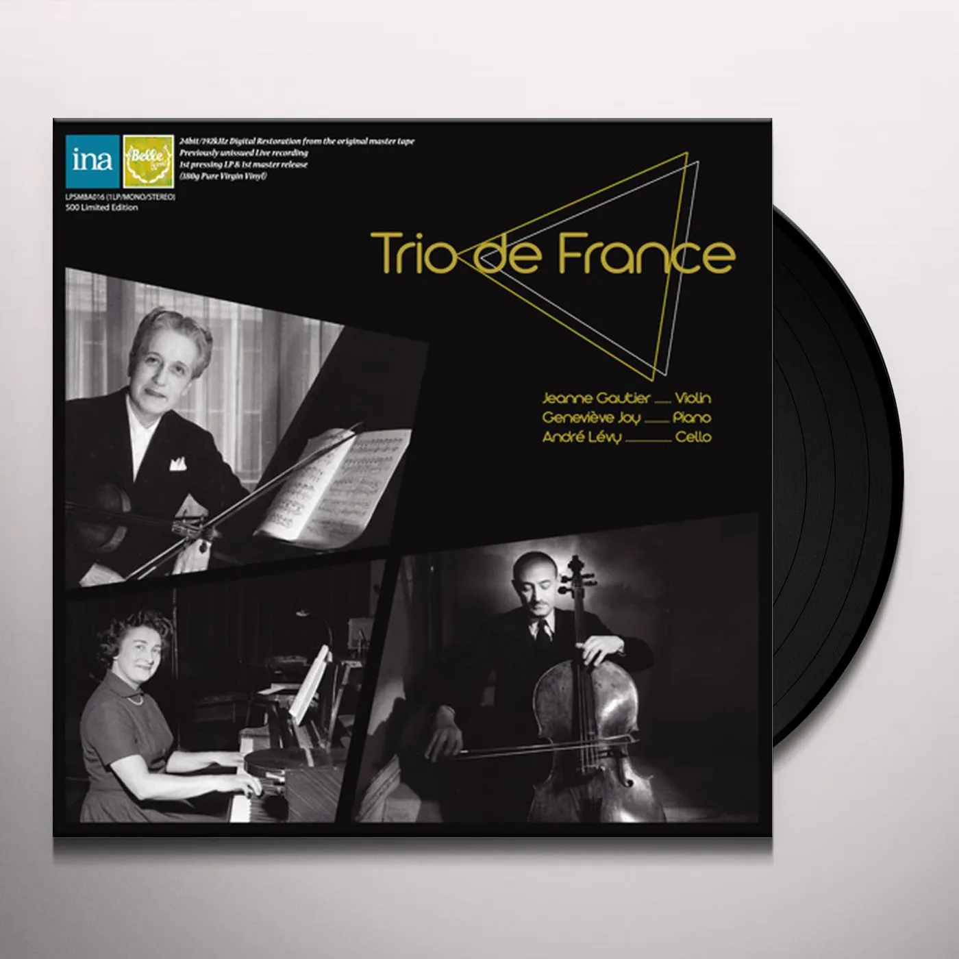 Trio de France FAURE & RAVEL TRIOS Vinyl Record
