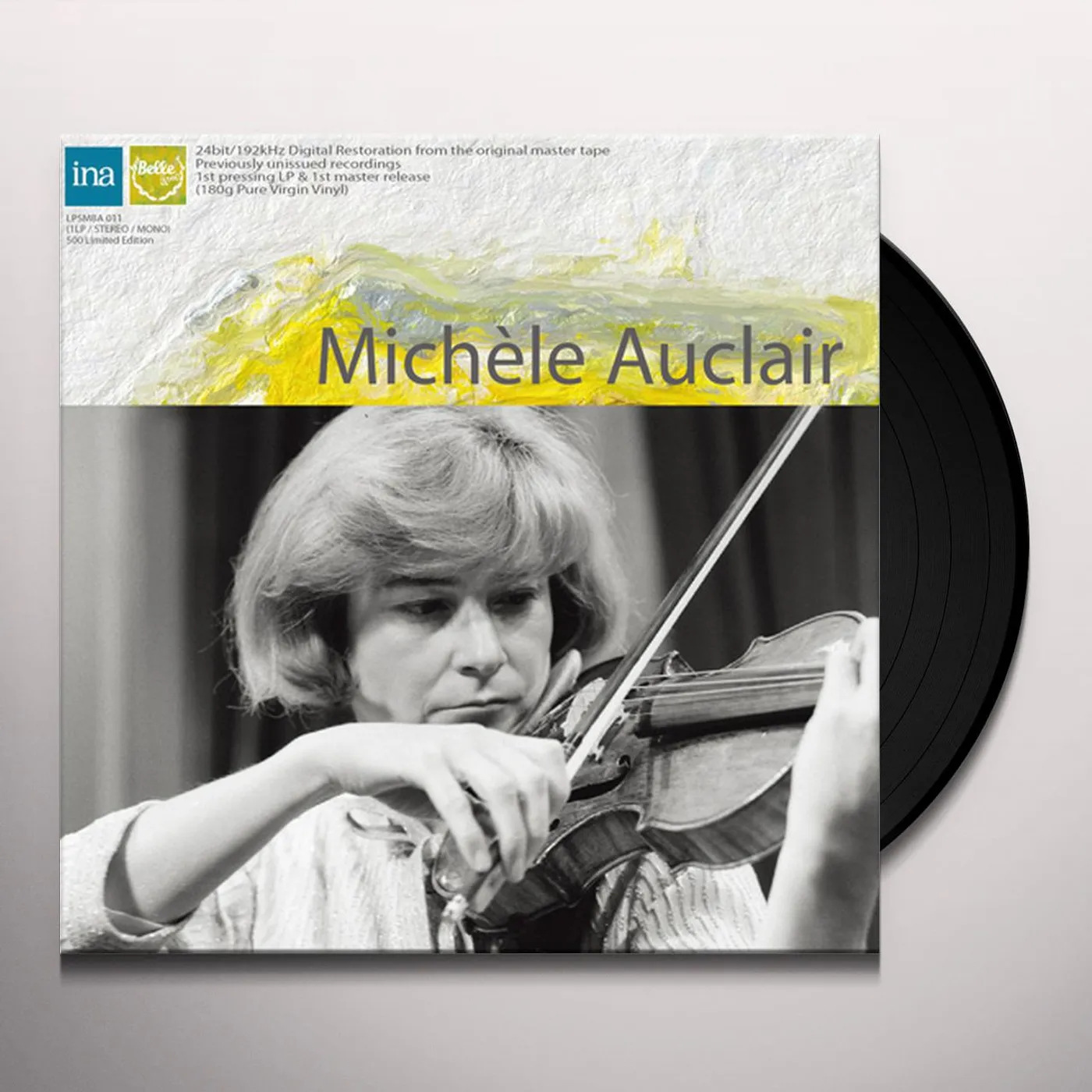 Michèle Auclair WORKS BY BARTOK & SAINT-SAENS Vinyl Record