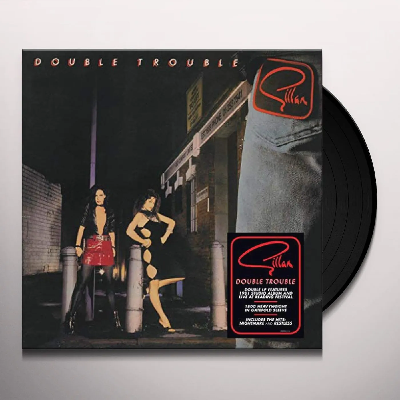 Gillan Double Trouble Vinyl Record