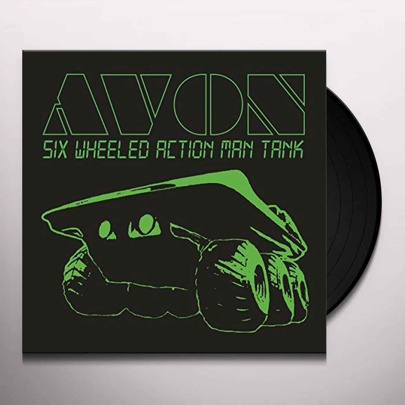 Avon Six Wheeled Action Man Tank Vinyl Record