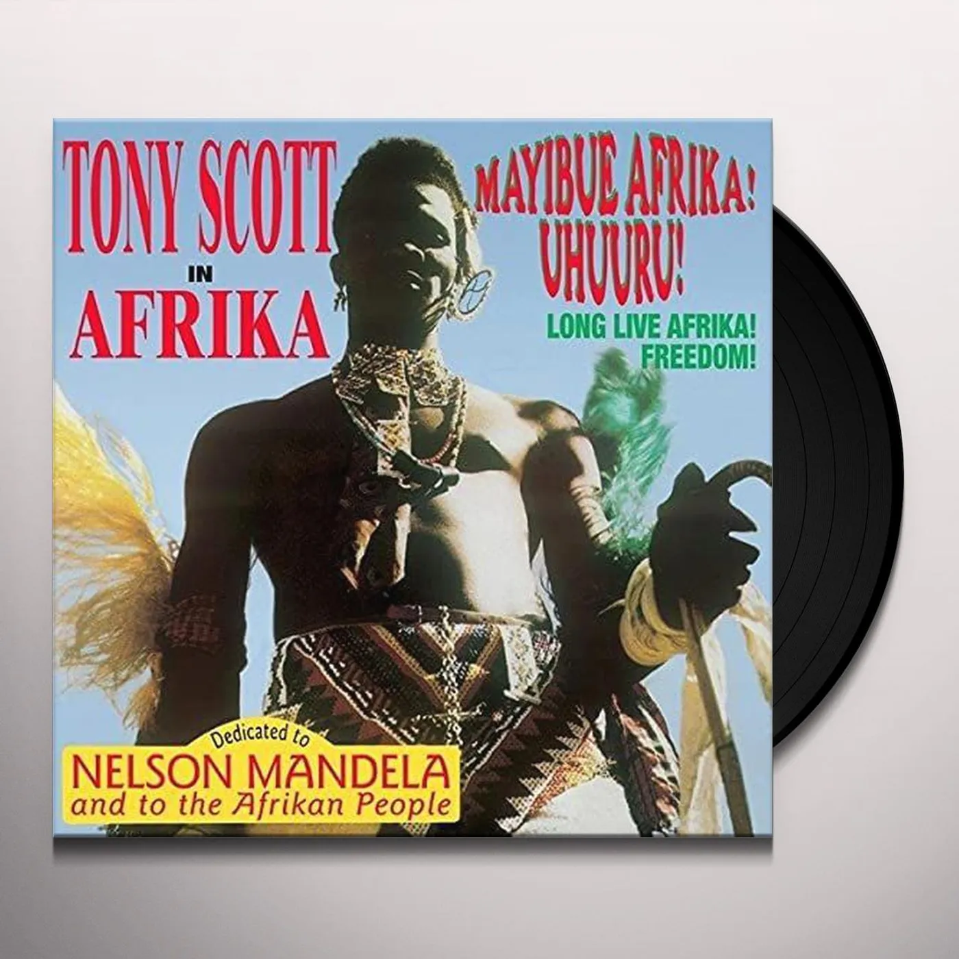 Tony Scott IN AFRIKA / MAYIBUE AFRIKA! UHUURU Vinyl Record