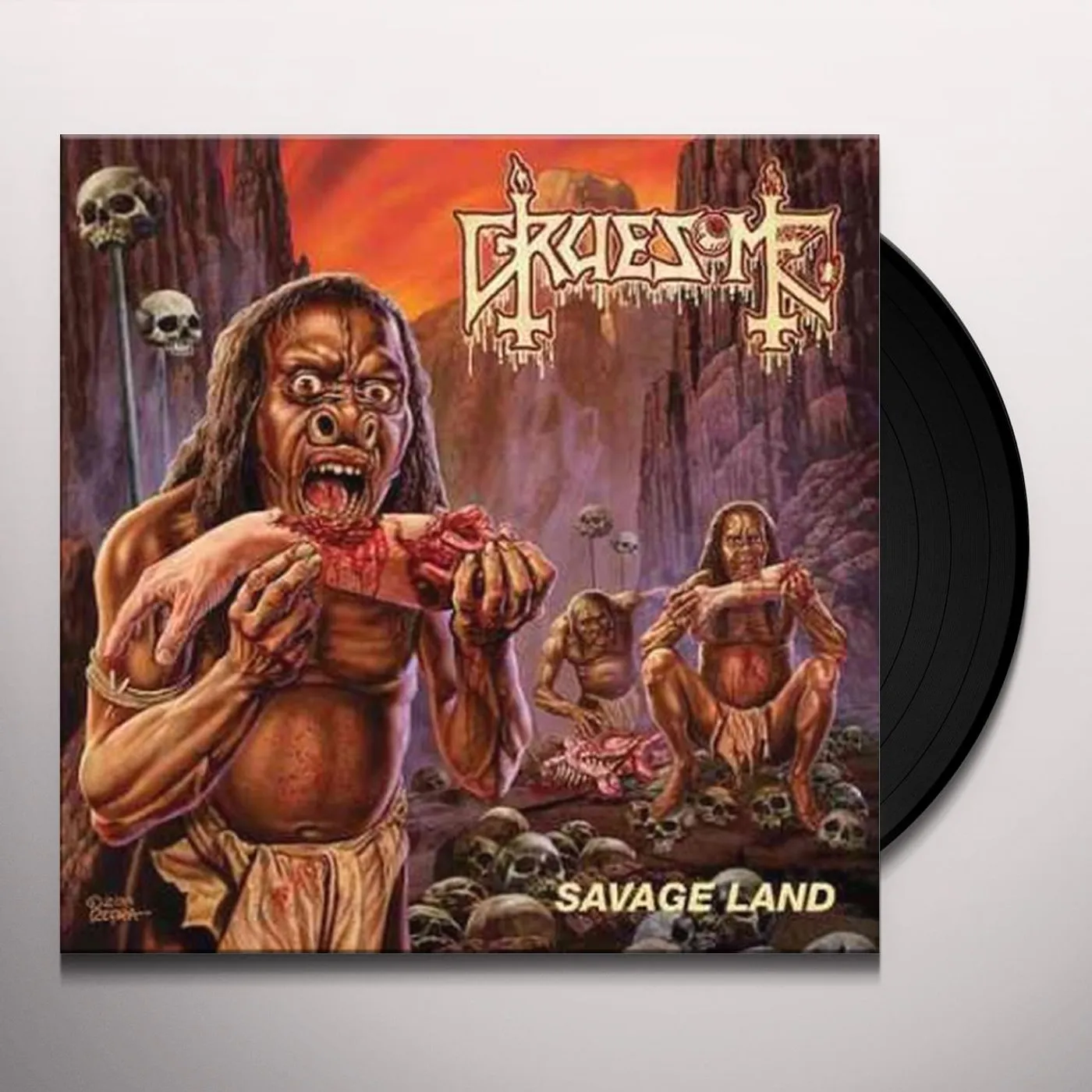 Gruesome Savage Land Vinyl Record