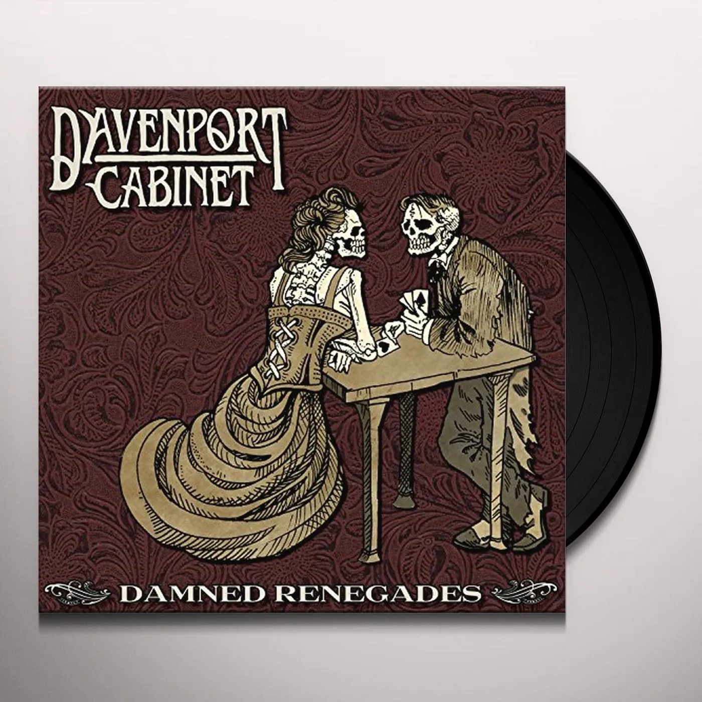 Davenport Cabinet Damned Renegades Vinyl Record