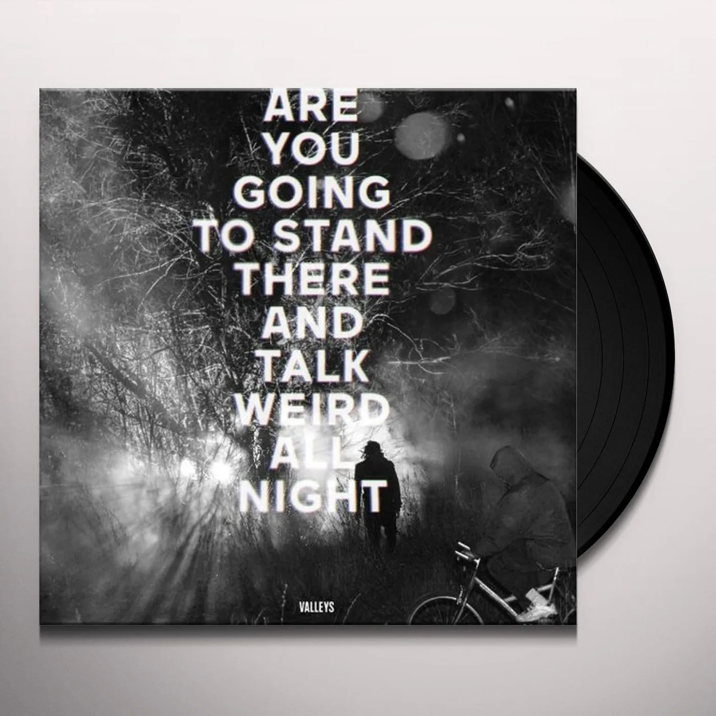 Valleys ARE YOU GOING TO STAND THERE & TALK WEIRD ALL NIGH Vinyl Record
