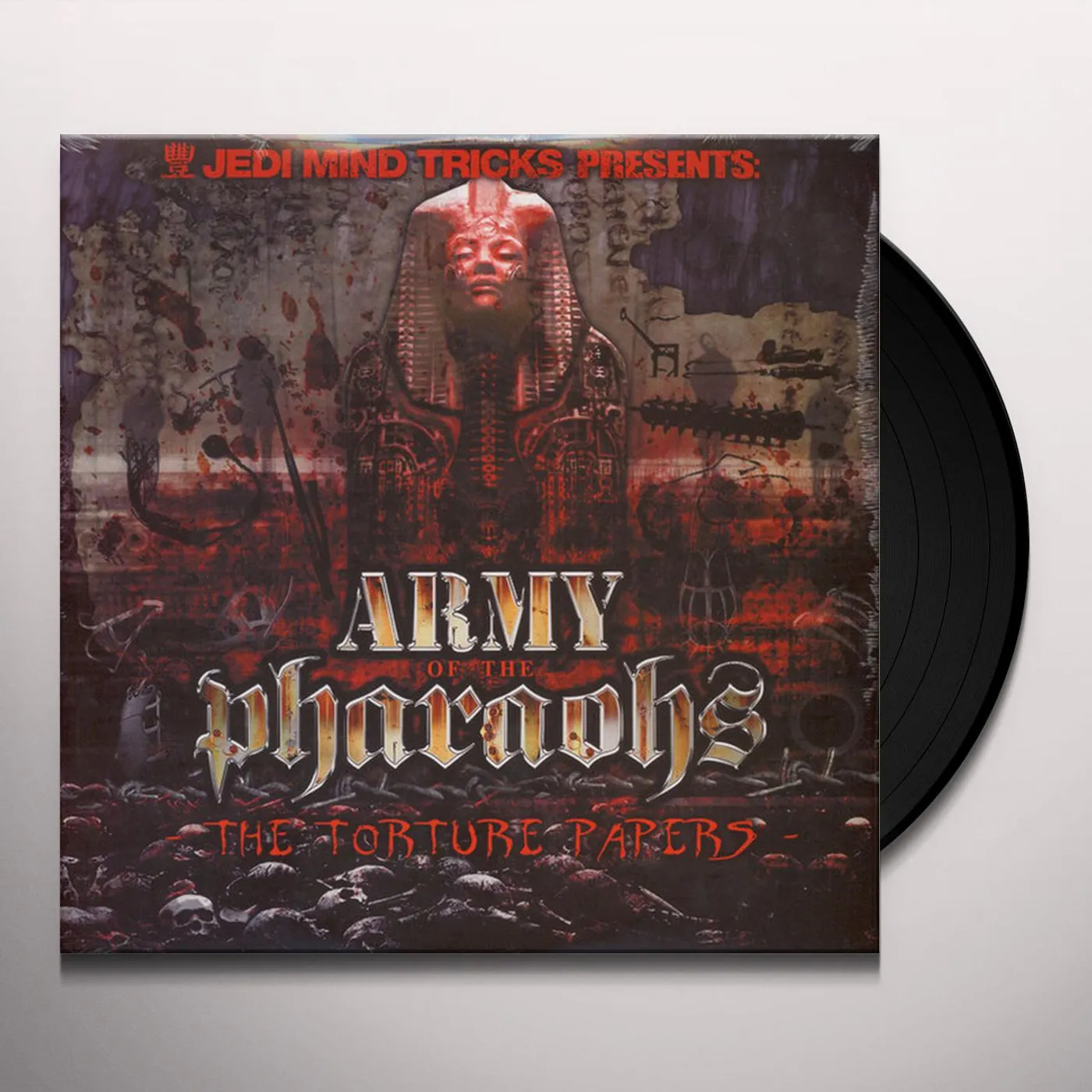 Jedi Mind Tricks Presents: Army Of The Pharaohs TORTURE PAPERS (2LP/RED VINYL) Vinyl Record