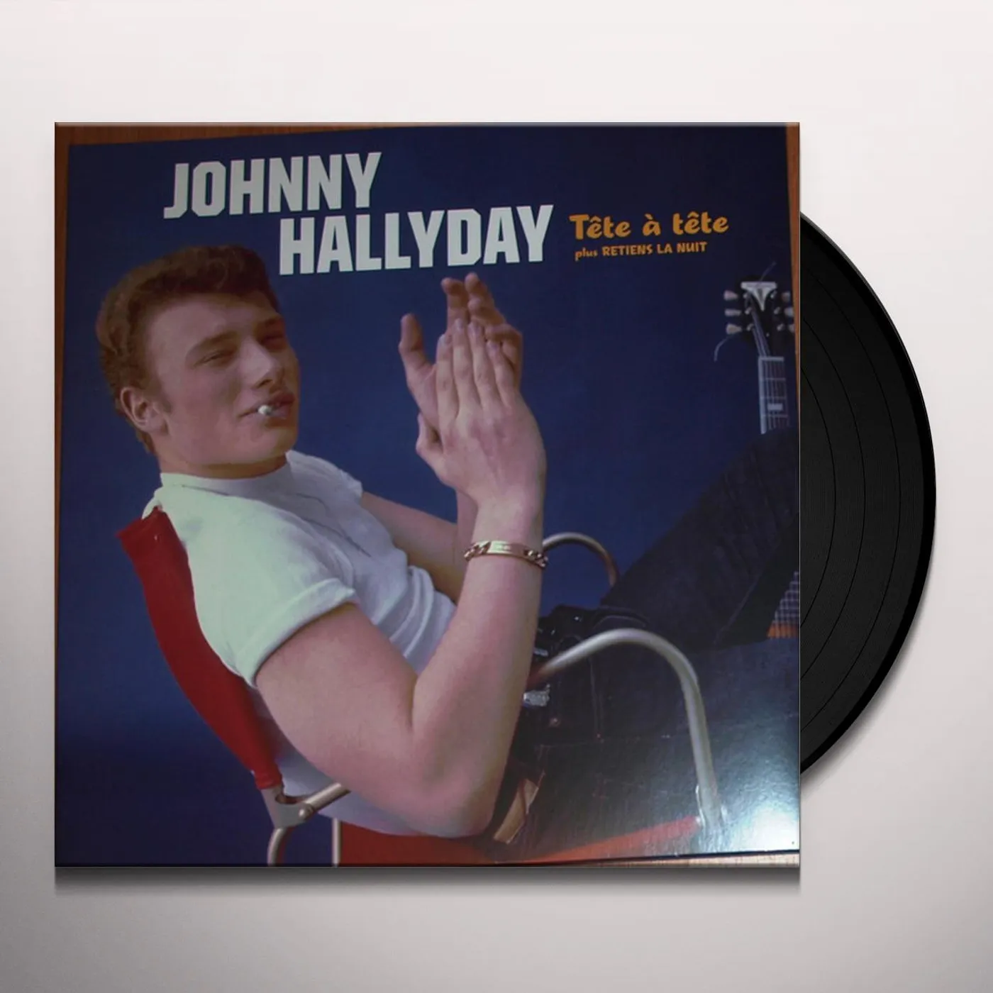 Johnny Hallyday Tete A Tete Plus Retiens La Nuit Vinyl Record