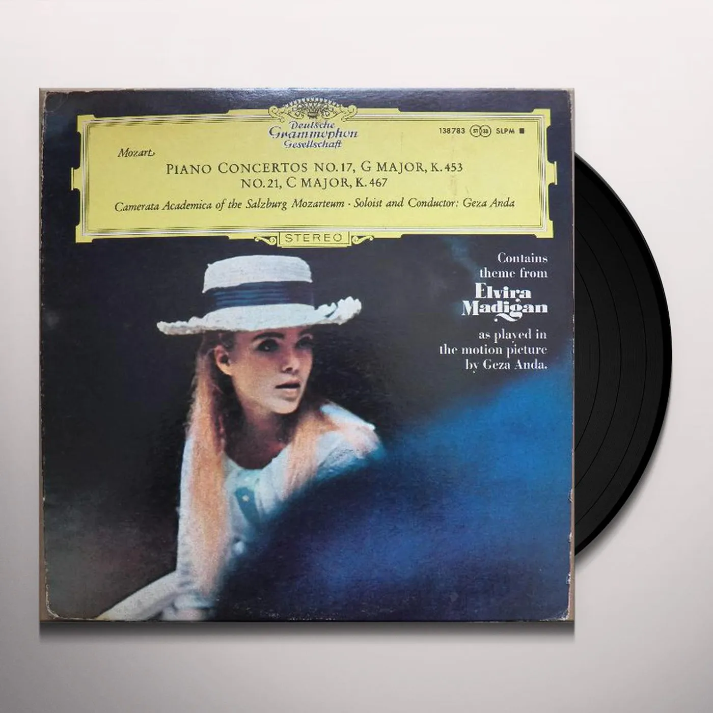 Mozart / Anda / Camerata Academica Des Mozarteums PIANO CONCERTOS NOS 17 & 21 Vinyl Record