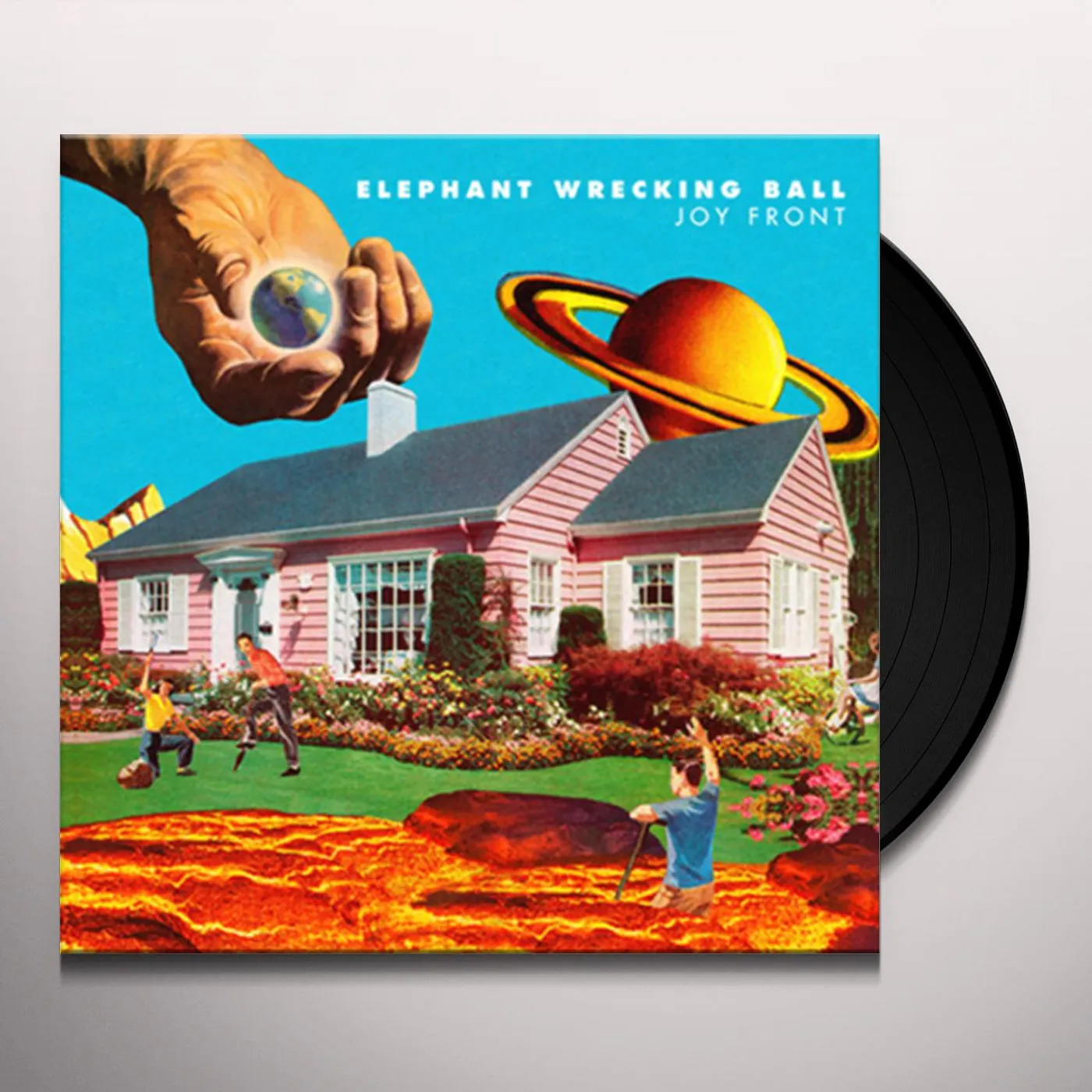 Elephant Wrecking Ball Joy Front Vinyl Record