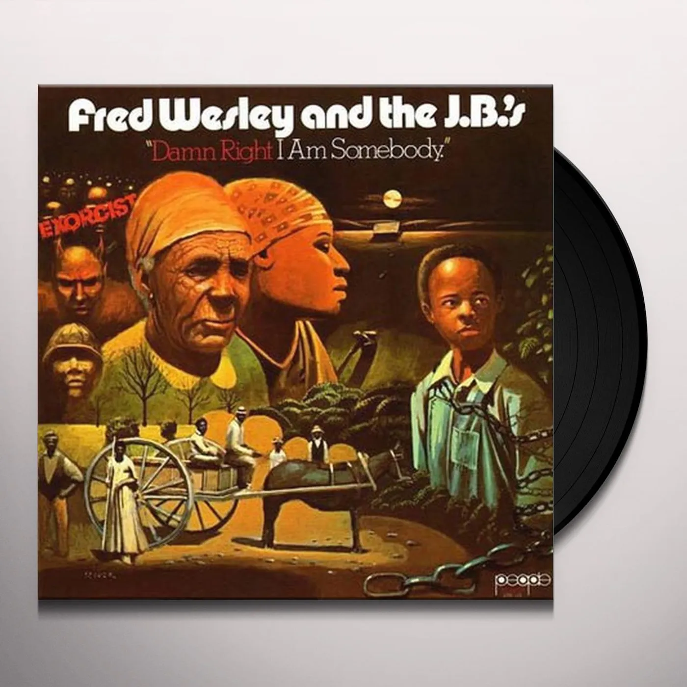 The J.B.'s DAMN RIGHT I AM SOMEBODY Vinyl Record