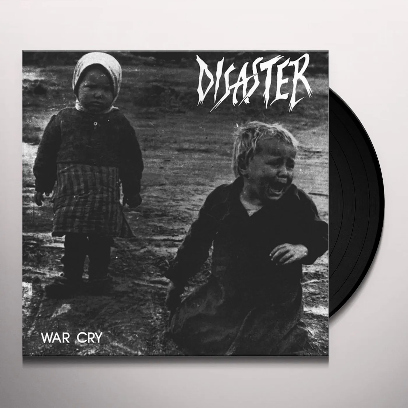 Disaster WAR CRY (WHITE VINYL) Vinyl Record
