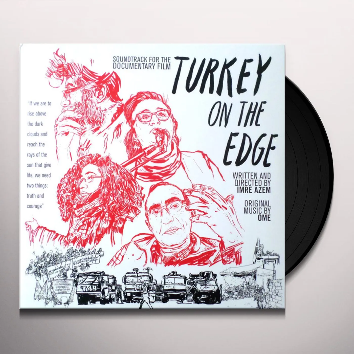 Ome TURKEY ON THE EDGE - Original Soundtrack Vinyl Record