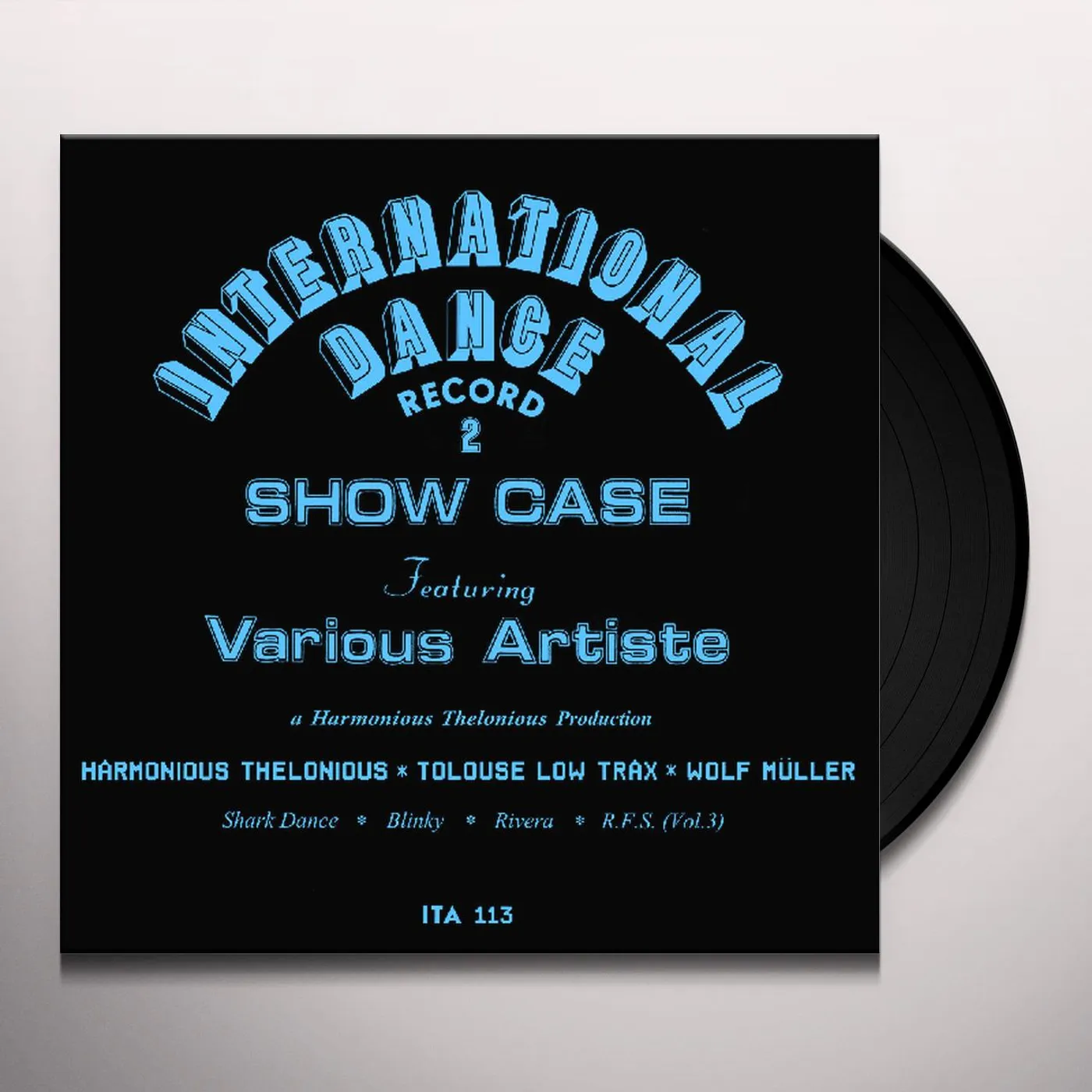 Harmonious Thelonious INTERNATIONAL DANCE RECORD 2 Vinyl Record