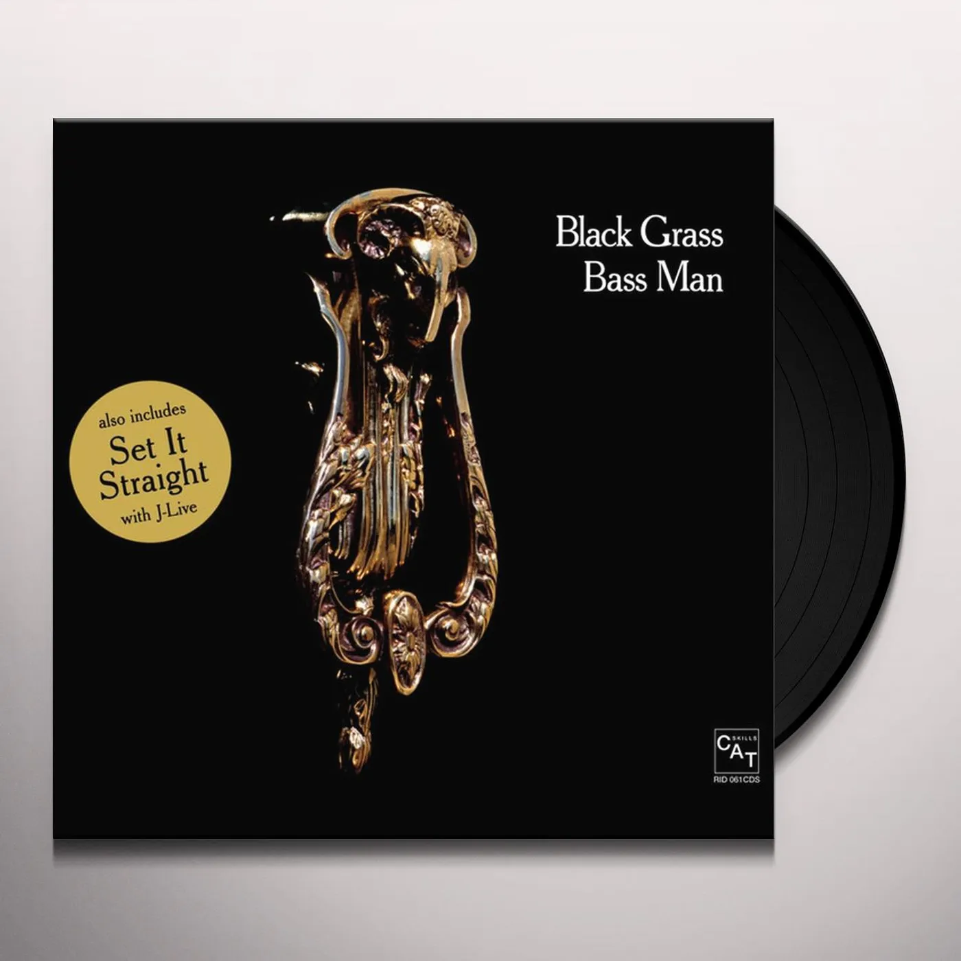 Black Grass Bass Man Vinyl Record
