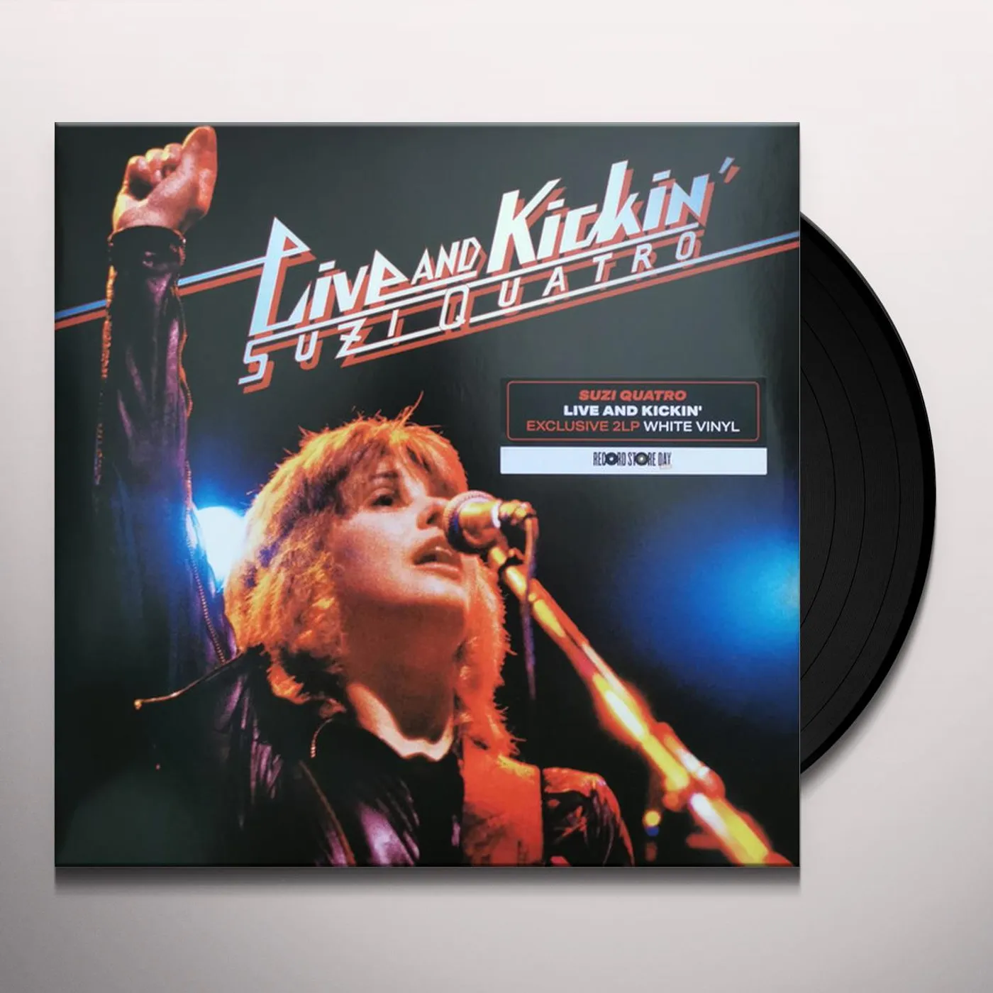 Suzi Quatro LIVE & KICKIN (2021 MIX) (2LP/COLOR VINYL) (RSD) Vinyl Record