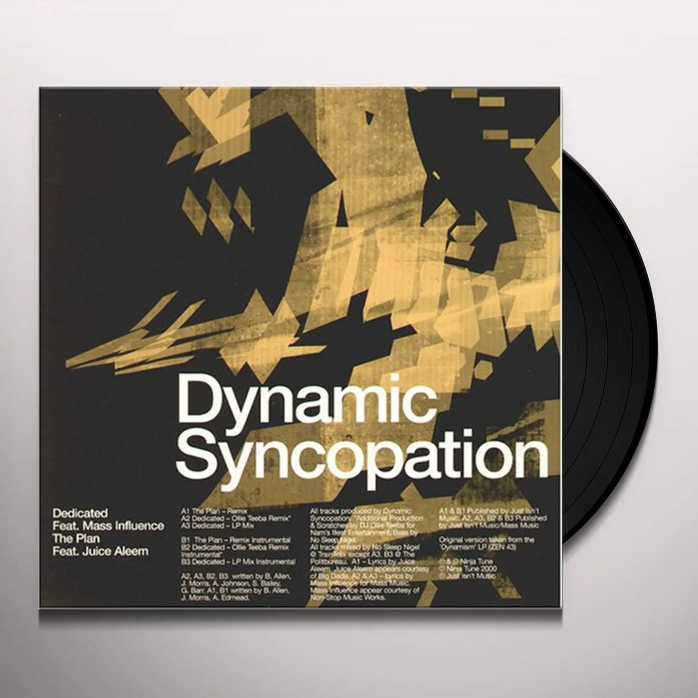 Dynamic Syncopation & Mass Influence Dedicated Vinyl Record