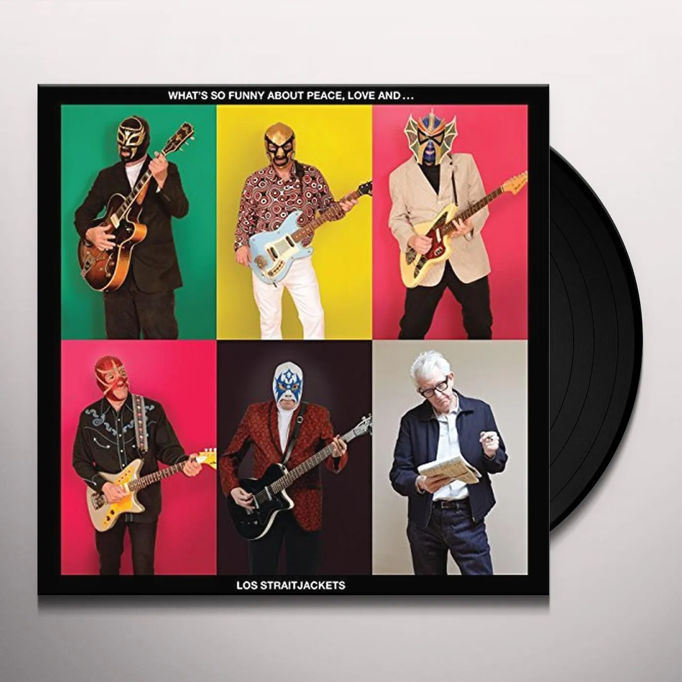 Los Straitjackets WHAT'S SO FUNNY ABOUT PEACE LOVE & LOS Vinyl Record