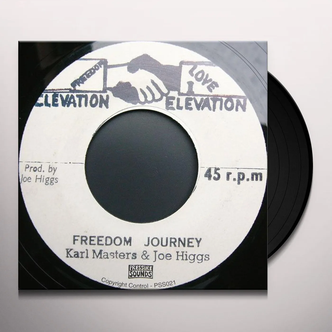Karl Masters / Joe Higgs Freedom Journey Vinyl Record