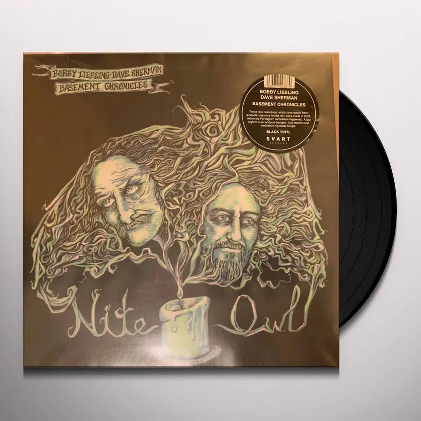 Bobby Liebling & Dave Sherman Basement Chronicles BASEMENT CHRONICLES: NITE OWL Vinyl Record