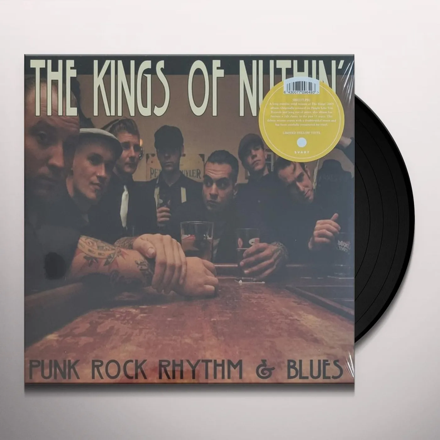 The Kings Of Nuthin' PUNK ROCK RHYTHM & BLUES (YELLOW VINYL) Vinyl Record