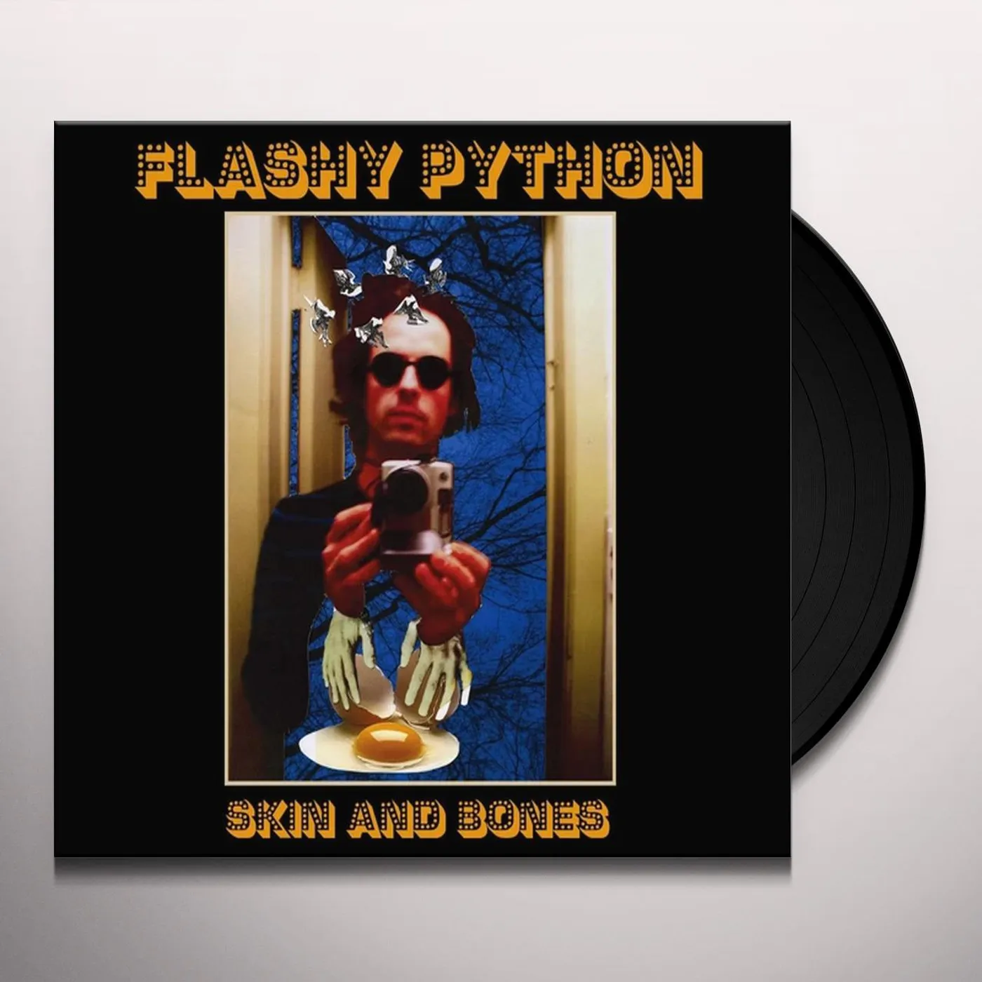 Flashy Python Skin & Bones Vinyl Record
