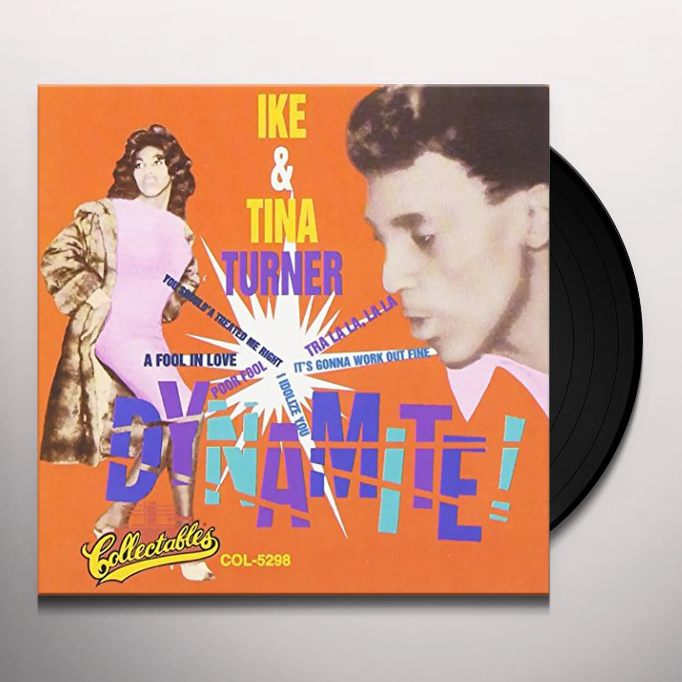 Ike & Tina Turner Dynamite Vinyl Record
