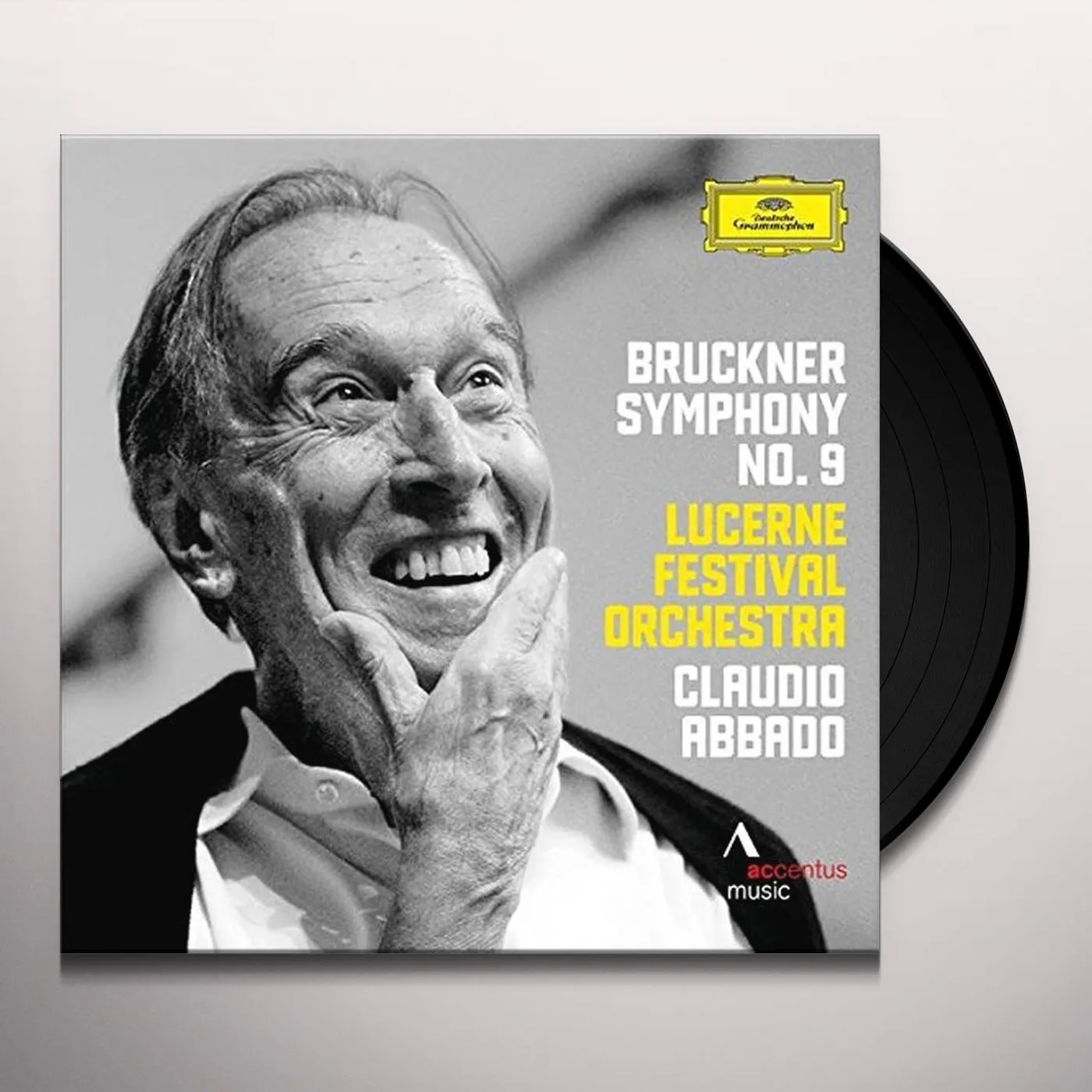 BRUCKNER / ABBADO / LUCERNE FESTIVAL ORCHESTRA SYMPHONY NO 9 Vinyl Record