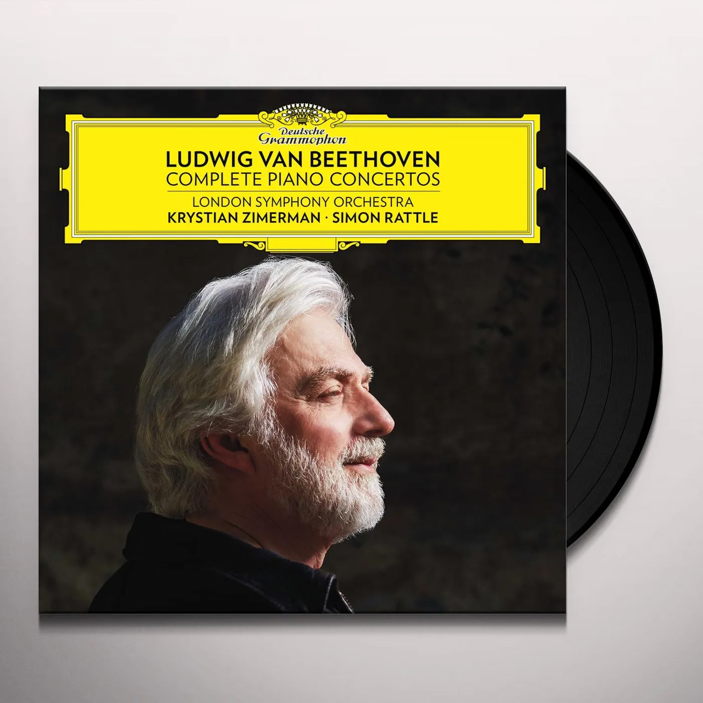Beethoven / Zimerman / Rattle / London Symphony COMPLETE PIANO CONCERTOS Vinyl Record