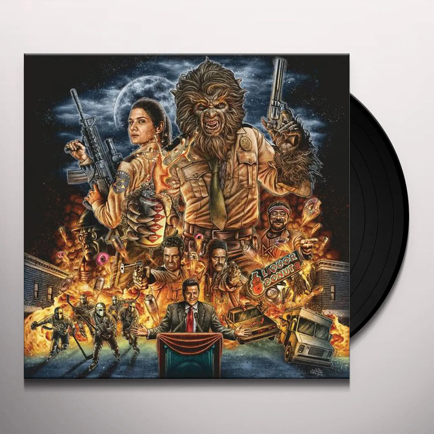 Shooting Guns ANOTHER WOLFCOP / Original Soundtrack Vinyl Record