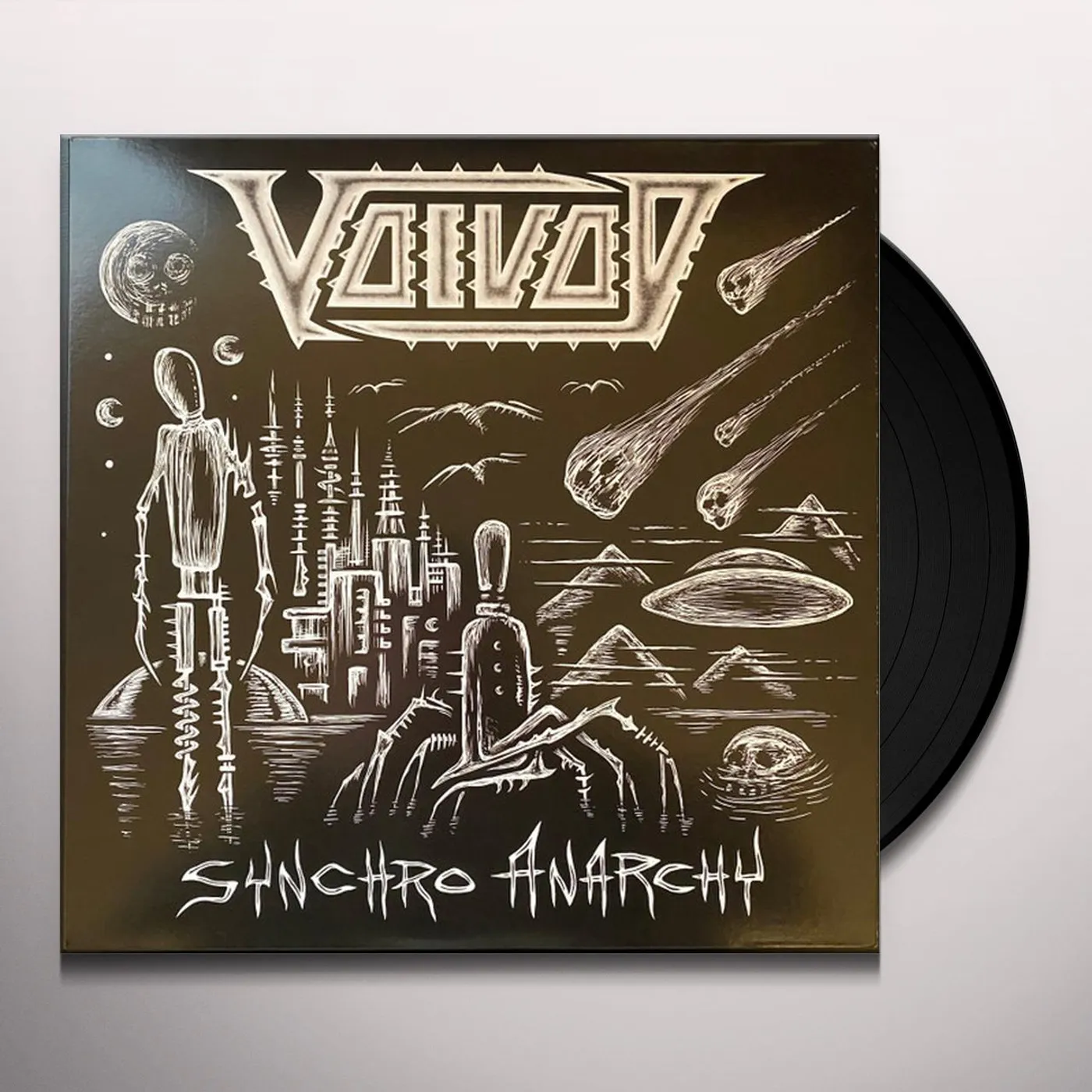 Voivod SYNCHRO ANARCHY (US VERSION) Vinyl Record