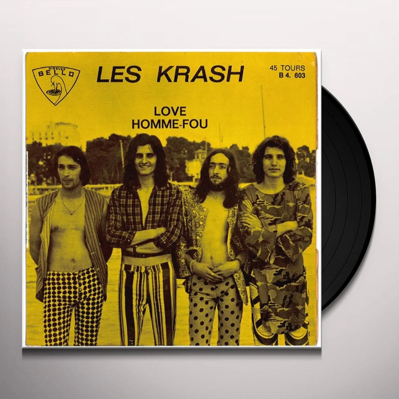 Les Krash HOMME FOU Vinyl Record