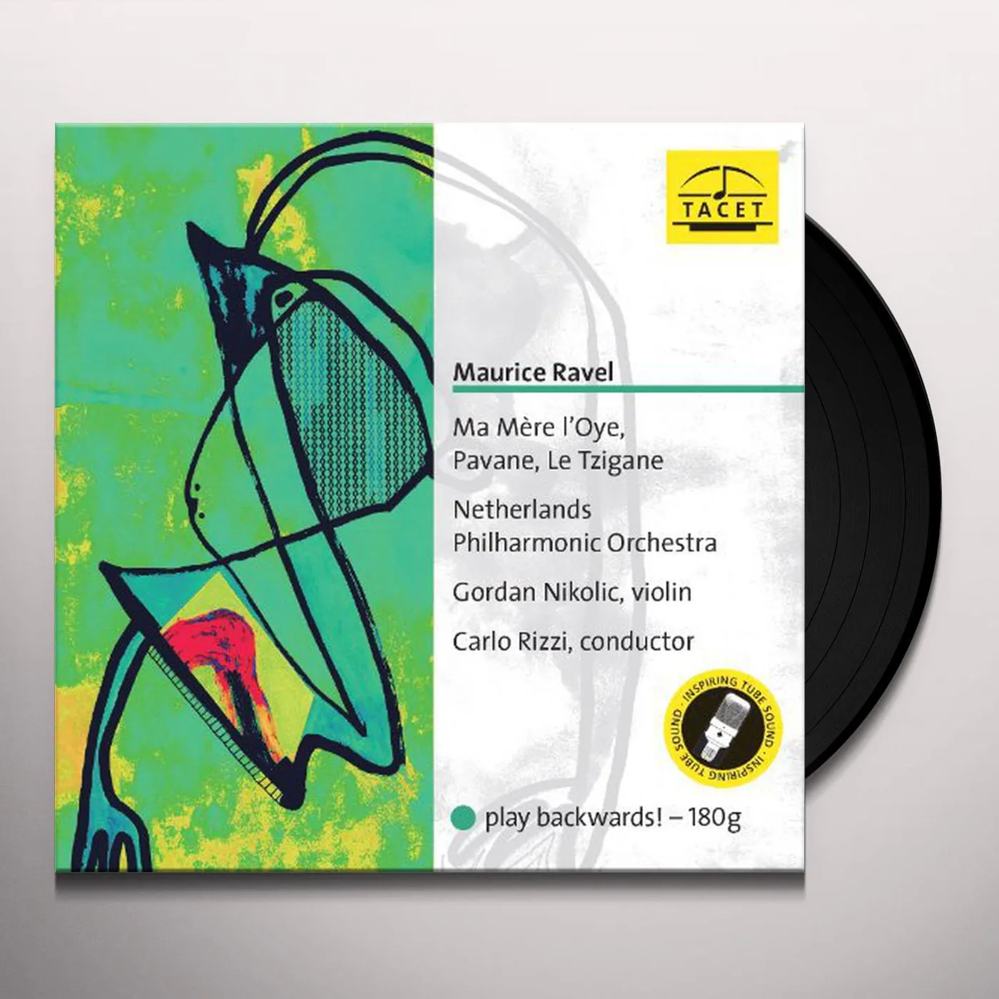 Ravel / Netherlands Philharmonic Orch / Nikolic MA MERE L'OYE / PAVANE / LE TZIGANE Vinyl Record