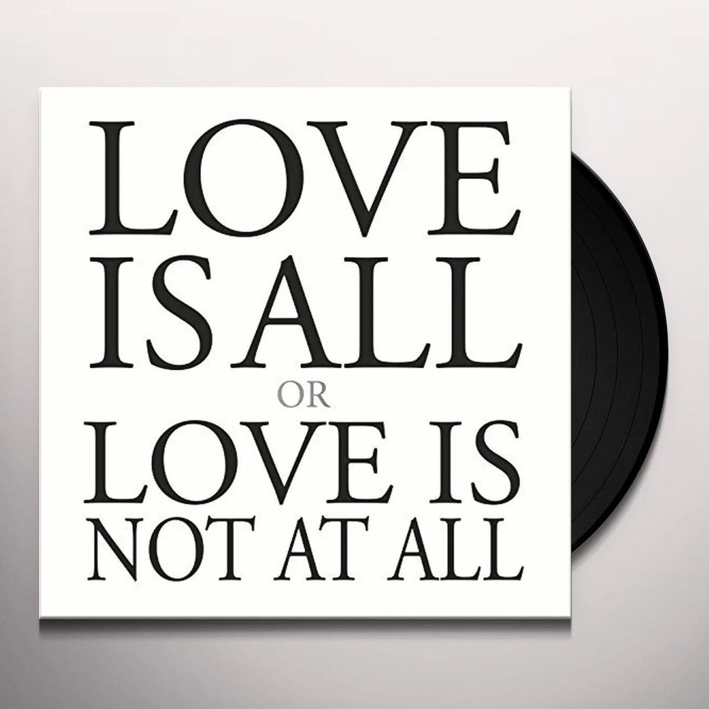 Marc Carroll Love Is All or Love Is Not at All Vinyl Record