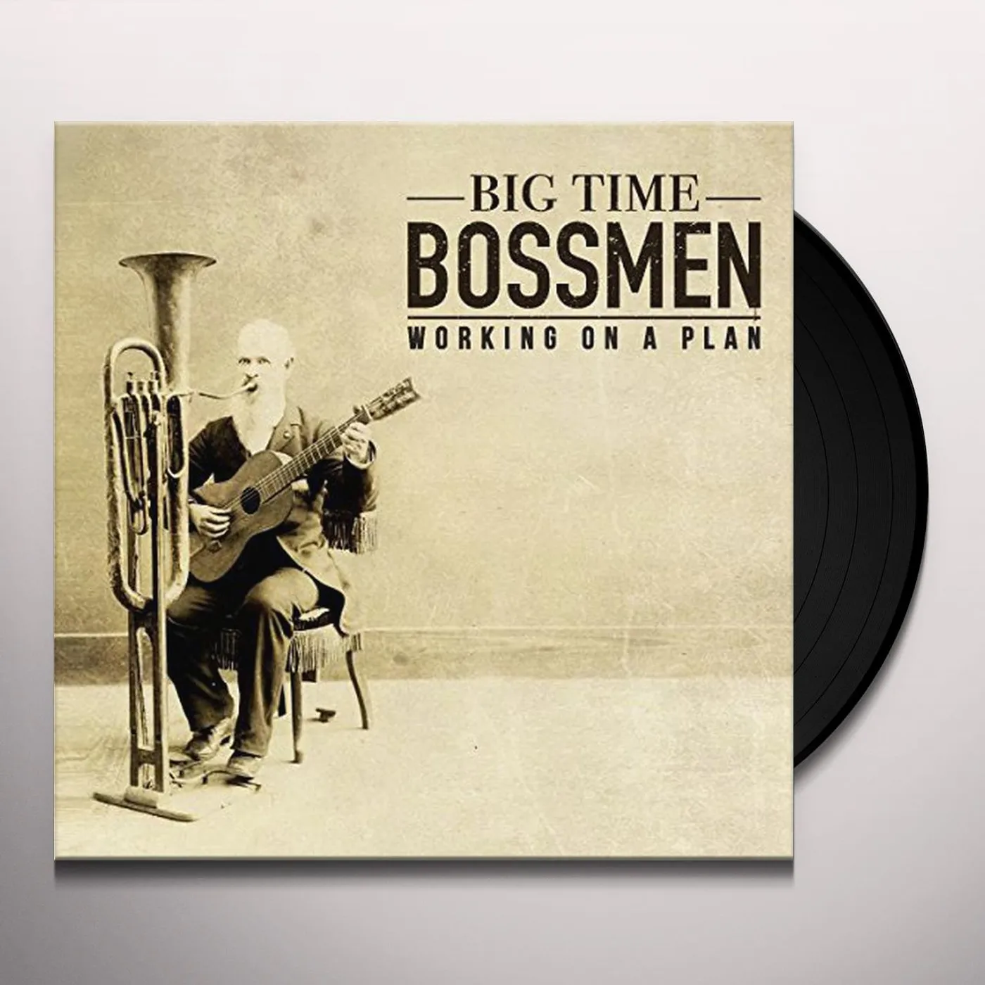 Big Time Bossmen Working on a Plan Vinyl Record