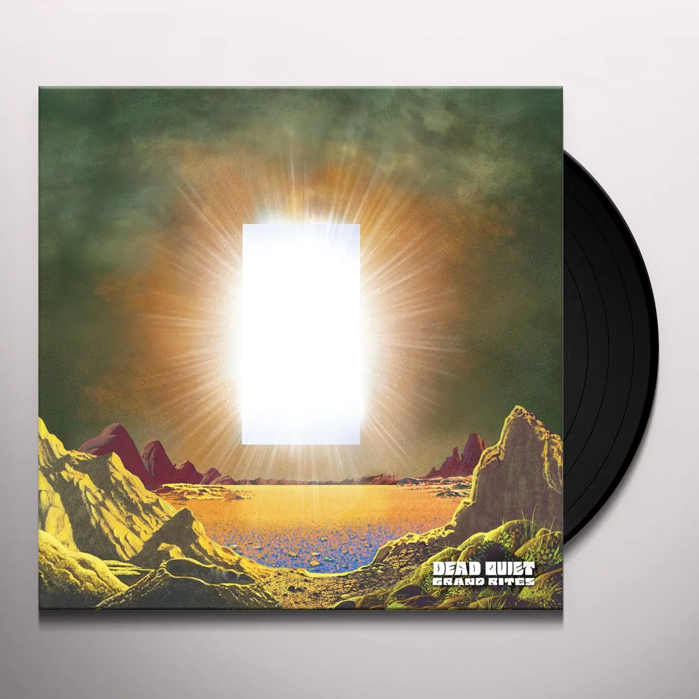 Dead Quiet GRAND RITES (TRANSPARENT BLUE VINYL) Vinyl Record