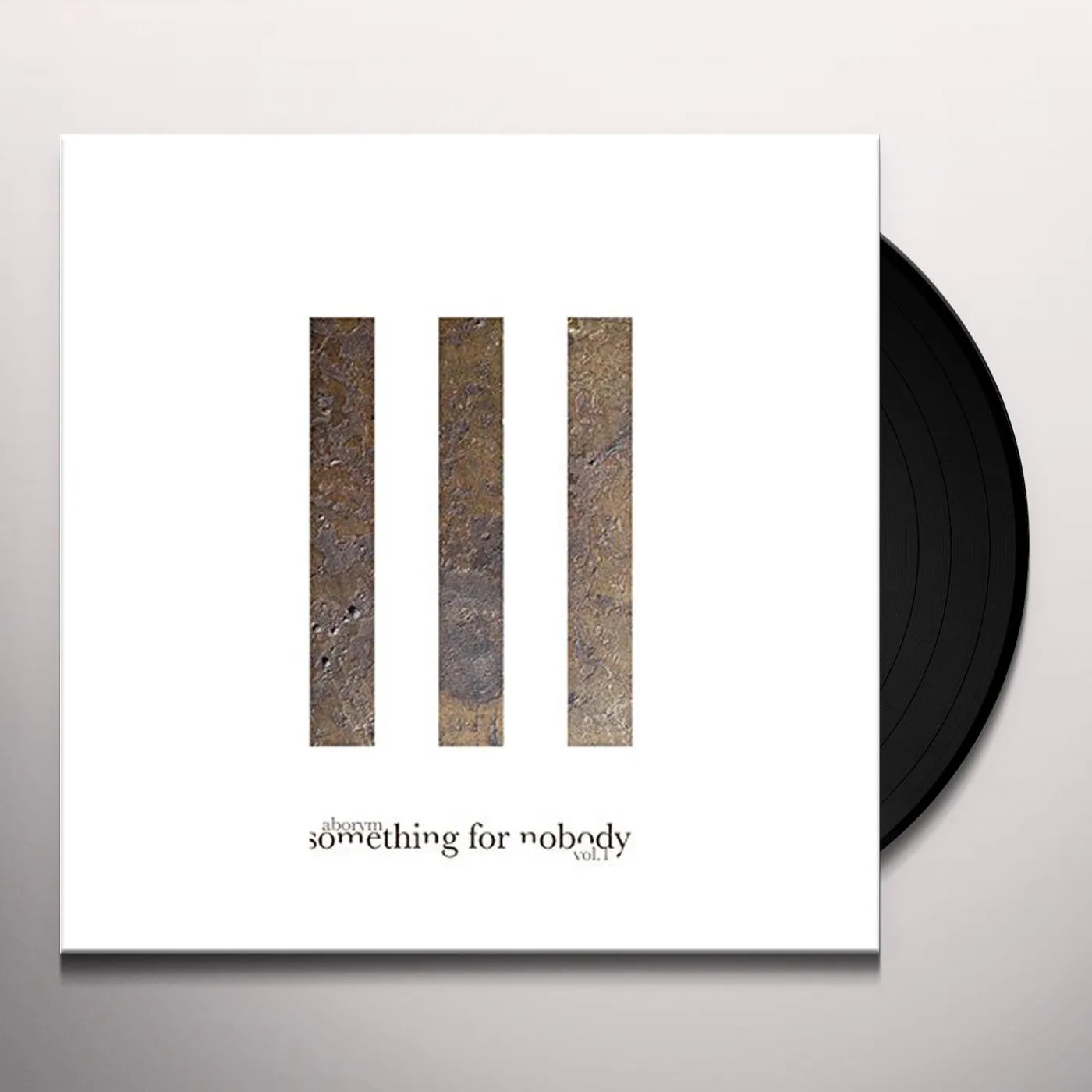 Aborym SOMETHING FOR NOBODY VOL 1 (WHITE VINYL) Vinyl Record