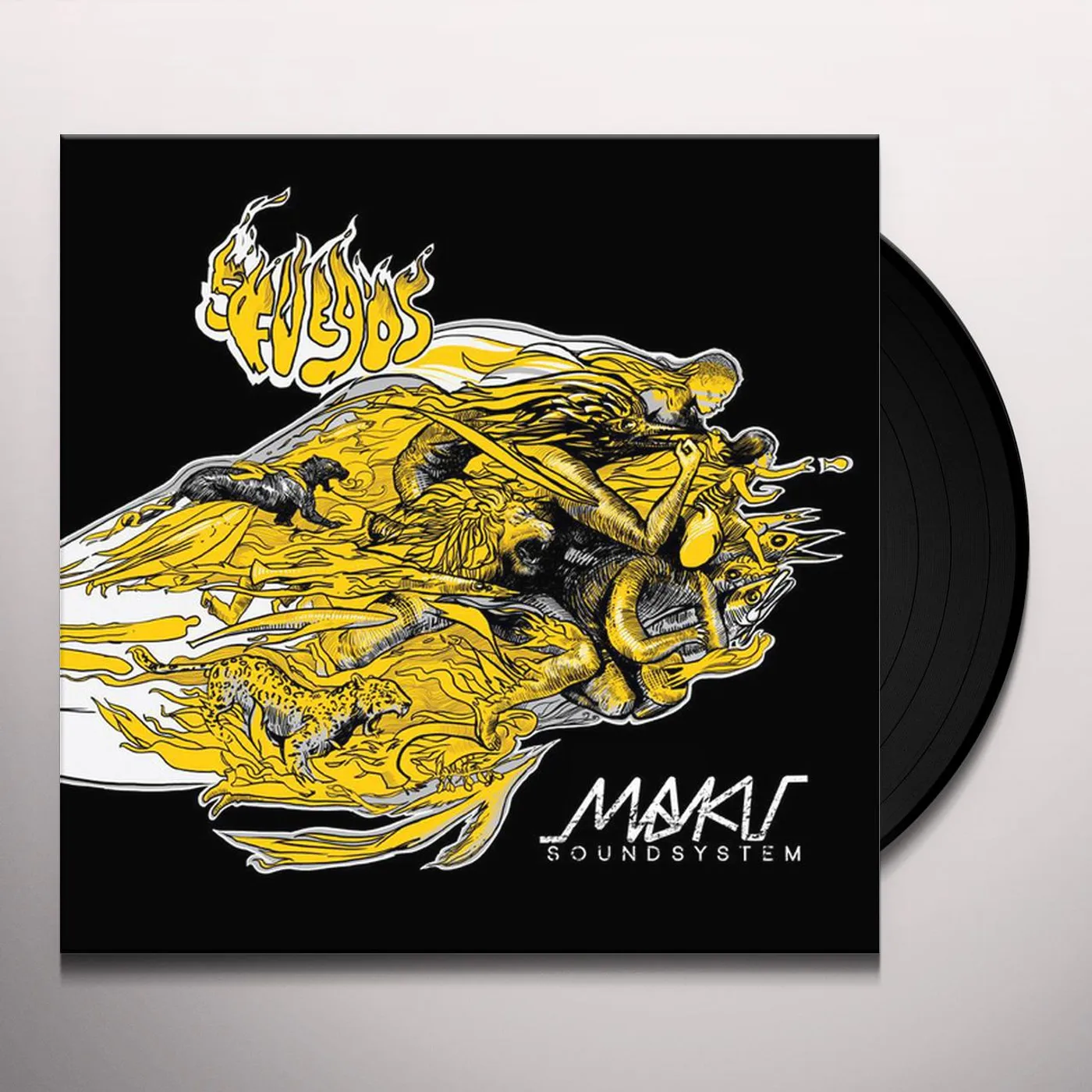 M.A.K.U SoundSystem 5 FUEGOS Vinyl Record