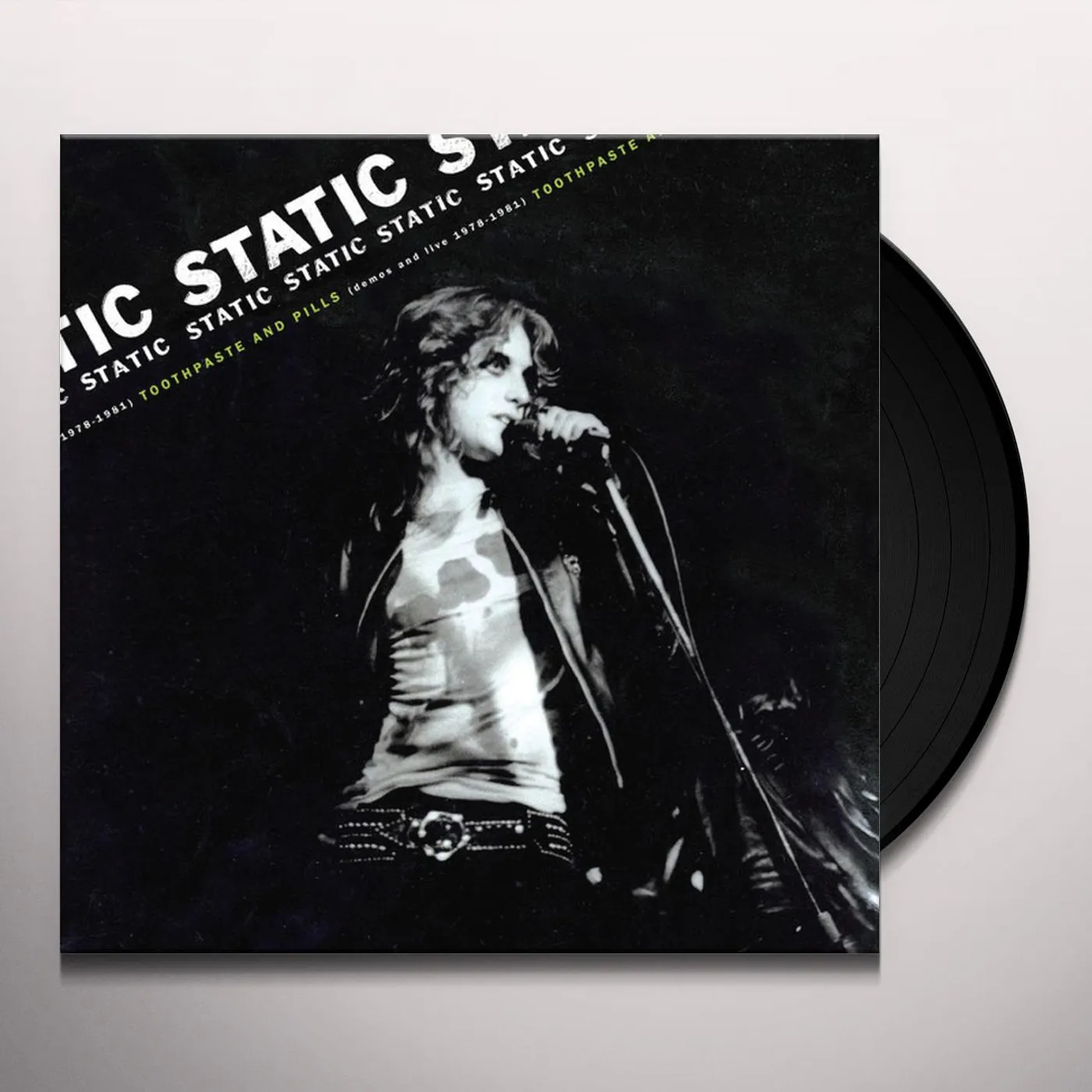 Static TOOTHPASTE AND PILLS: DEMOS & LIVE 1978-80 Vinyl Record