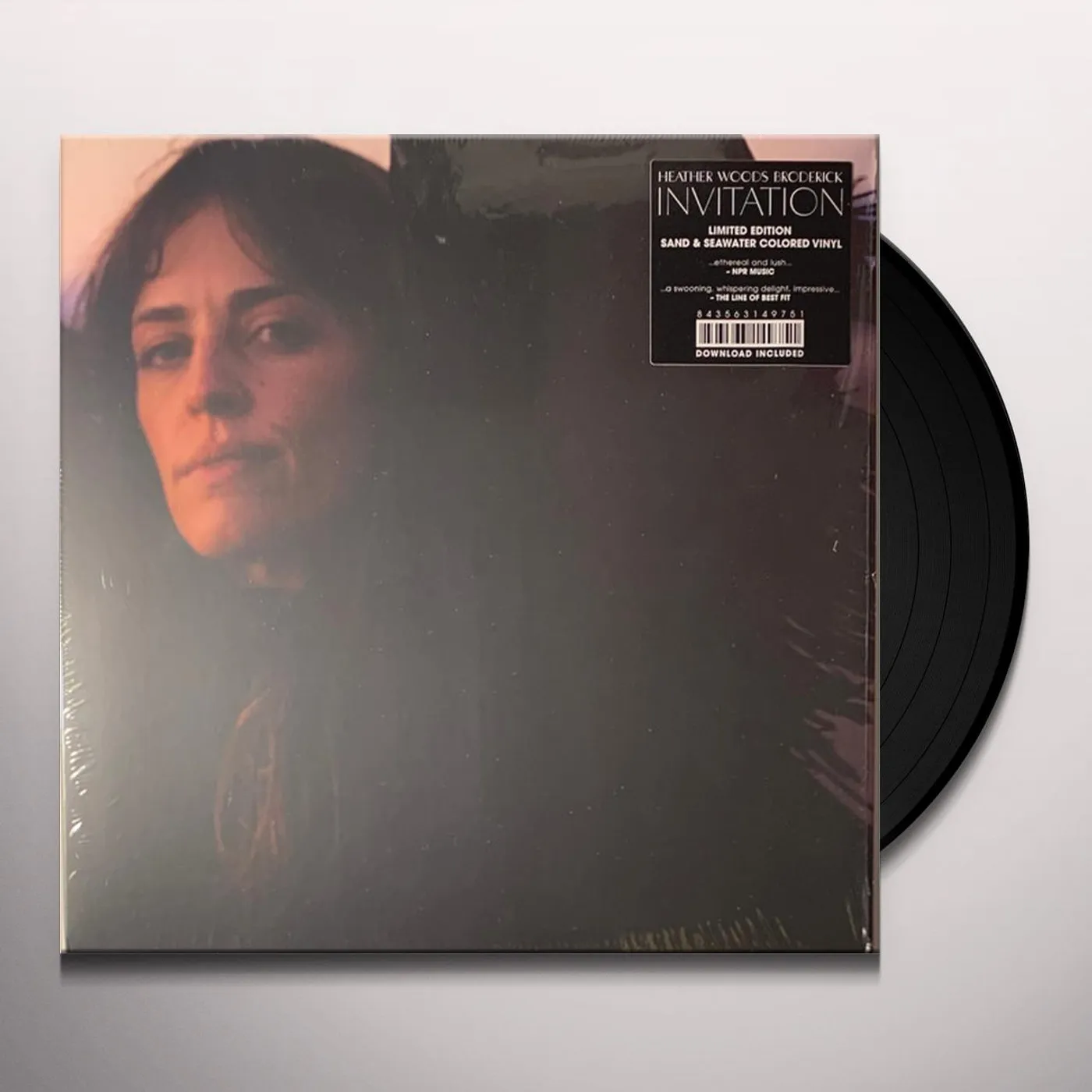 Heather Woods Broderick INVITATION - SAND & SEAWATER Vinyl Record