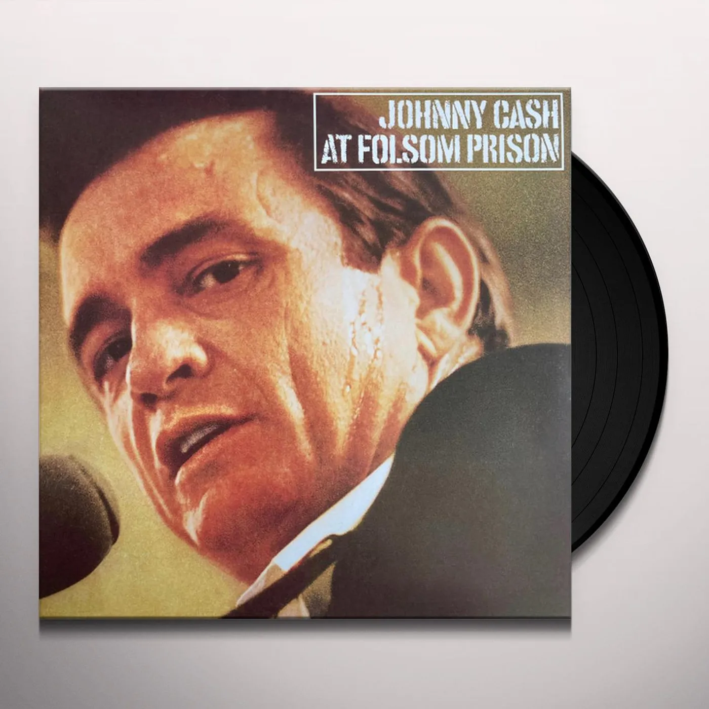 Johnny Cash AT FOLSOM PRISON Vinyl Record