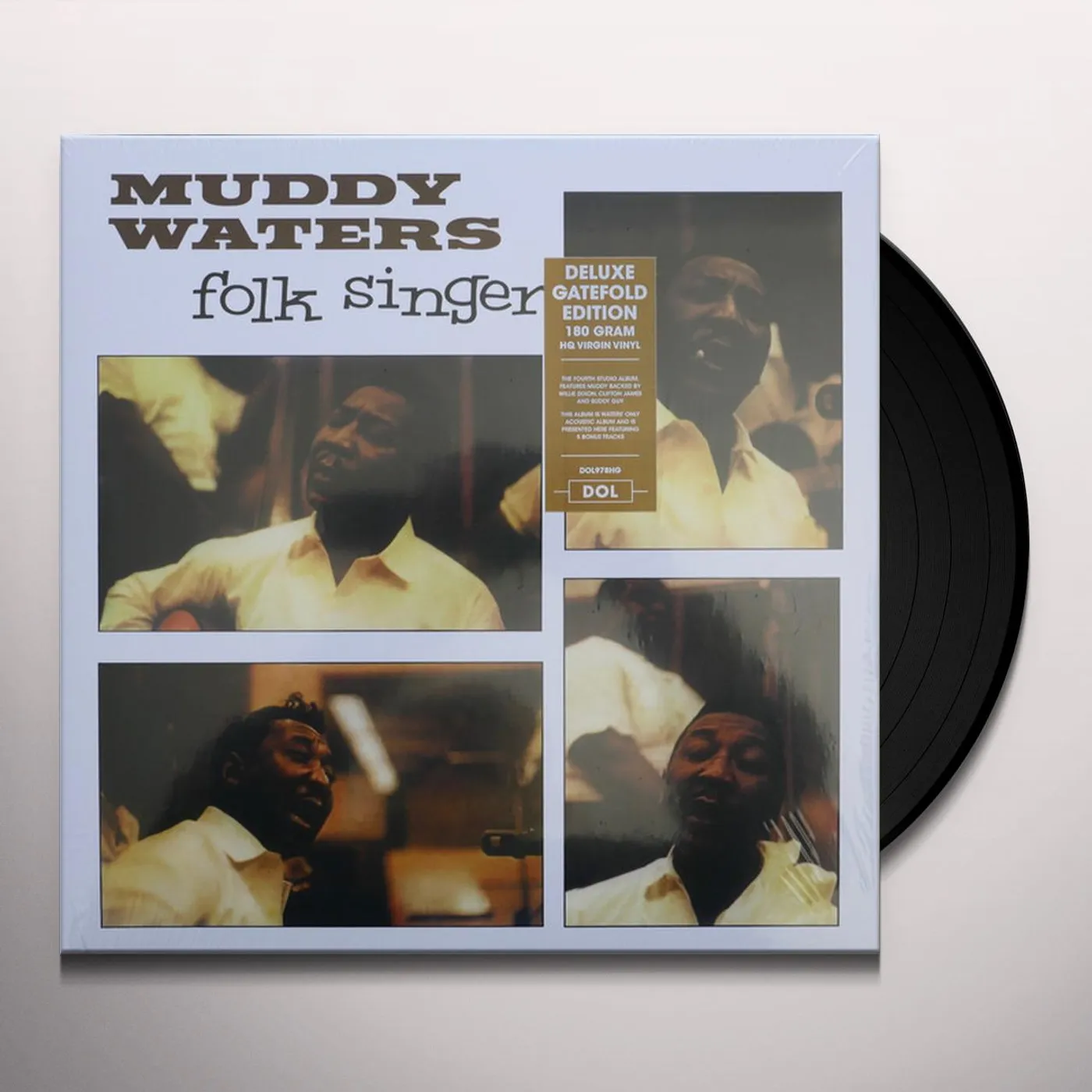 Muddy Waters Folk Singer Vinyl Record