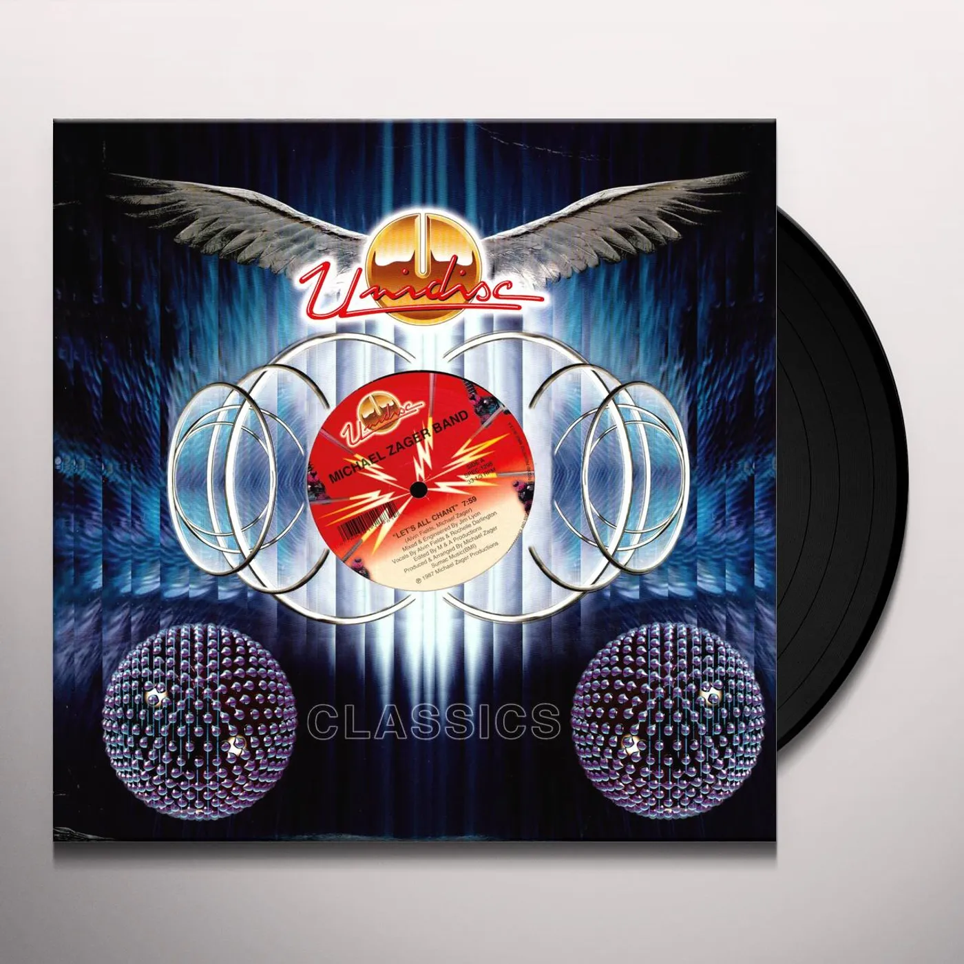 Michael Zager LET'S ALL CHANT Vinyl Record